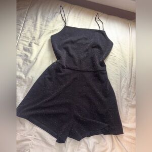 Garage Black Sparkle Jumpsuit
